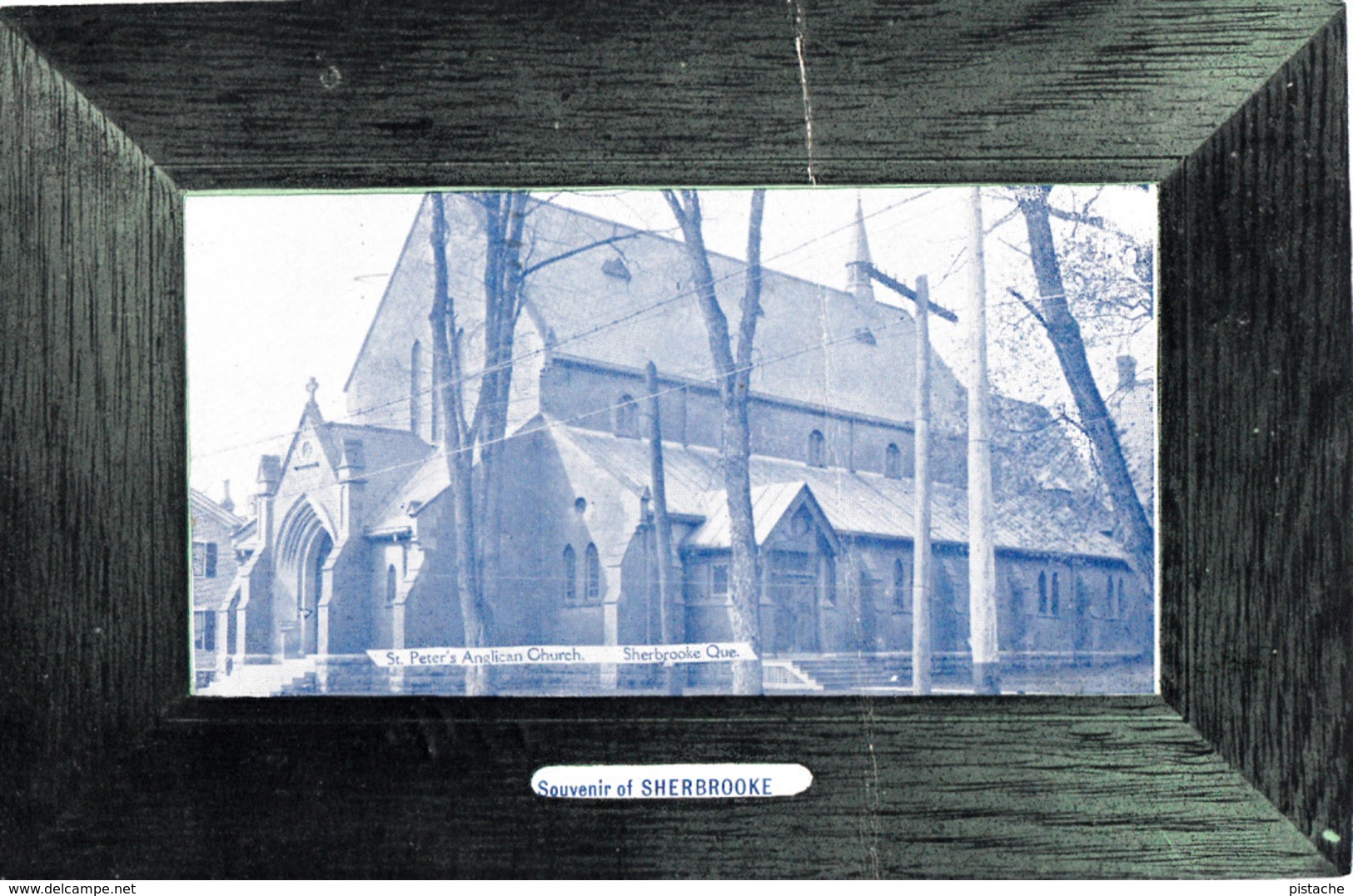 Sherbrooke Québec - Église St. Peter's Anglican Church - Atkinson Bros. - Written - 2 Scans - Sherbrooke