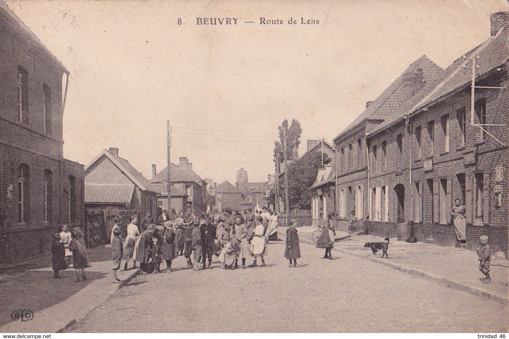 BEUVRY 62 ( ROUTE DE LENS  ) - Beuvry