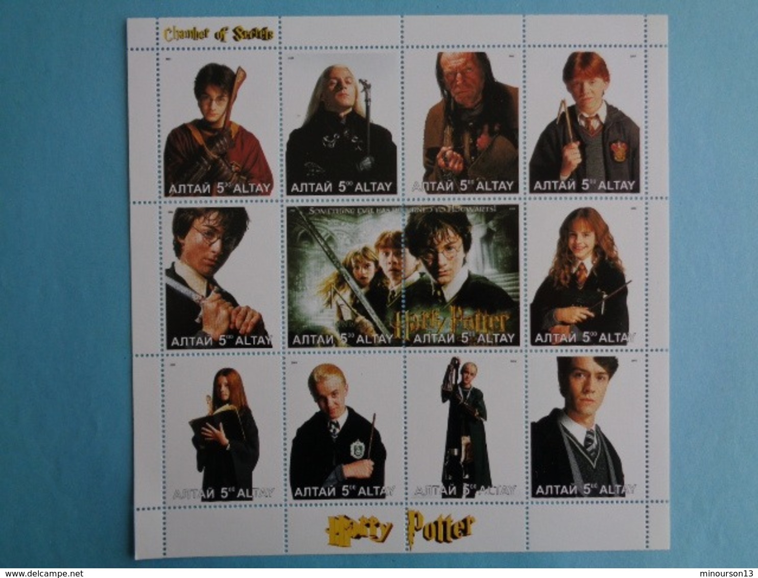 ALTAY 2003 -  BLOC12 TIMBRES - HARRY POTTER - Siberia And Far East