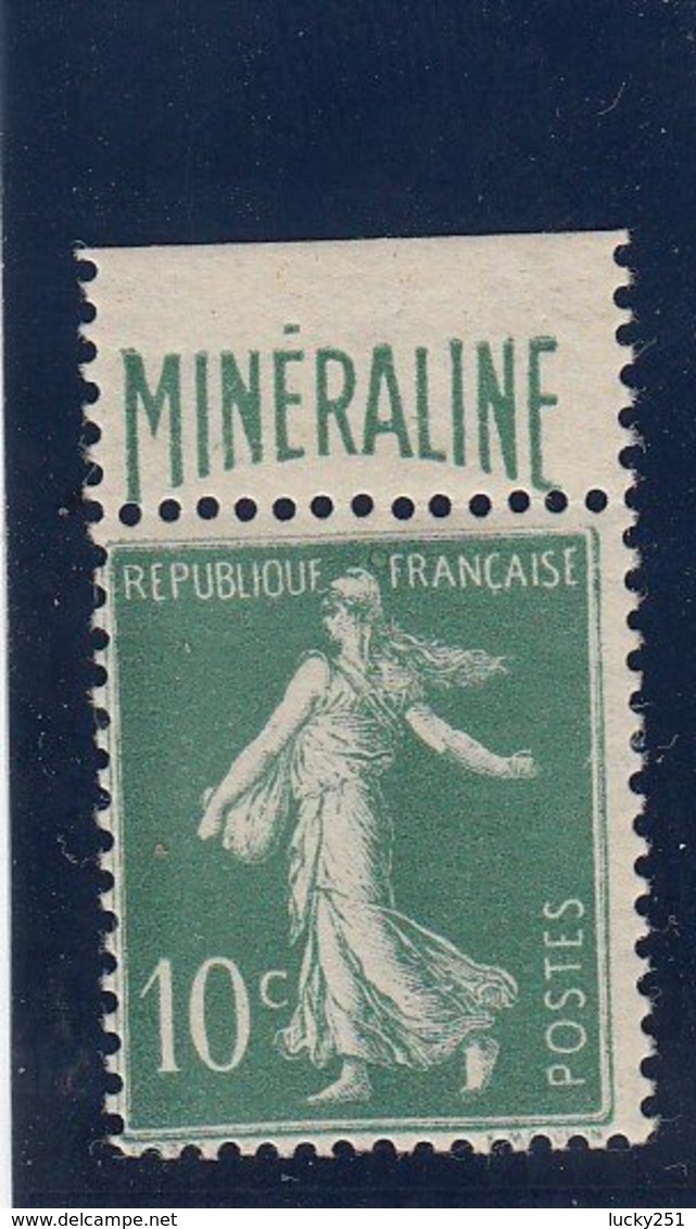 France - 1924-26 - N°YT 188A** Certificat - Minéraline - Cote 725€ - Nuovi