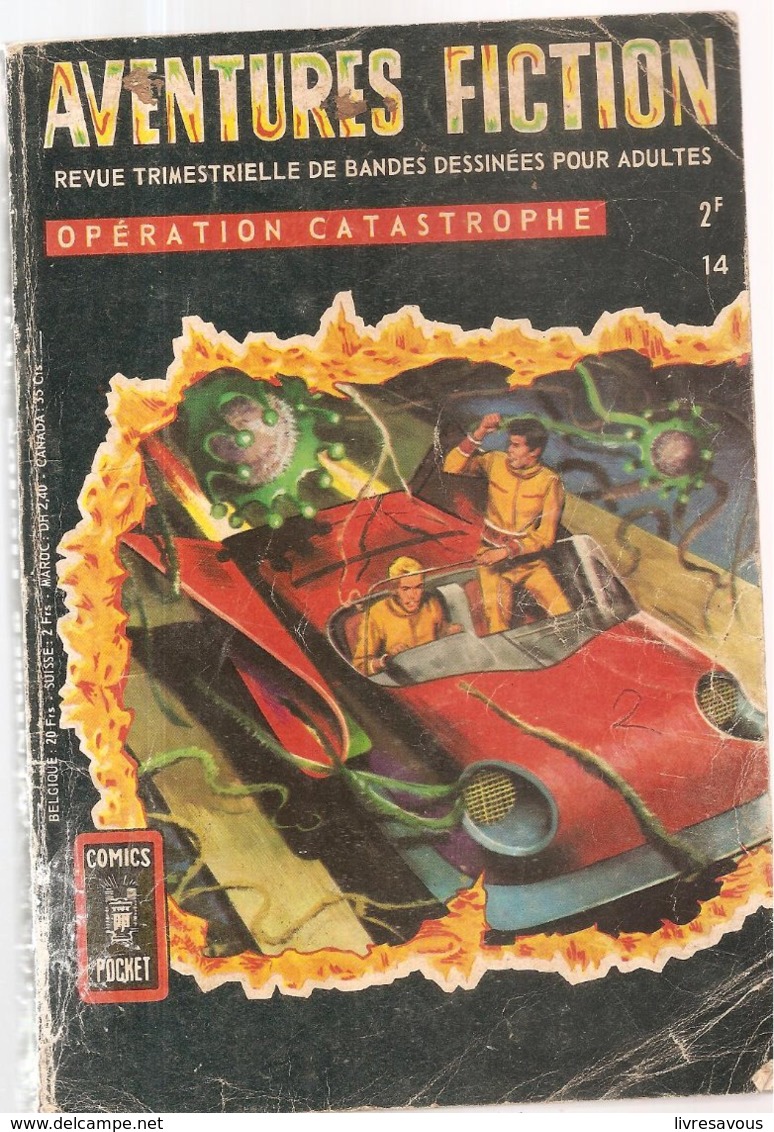 Aventures Fiction Opération Catastrophe Comics Pocket N°14 De Octobre 1969 - Autres & Non Classés