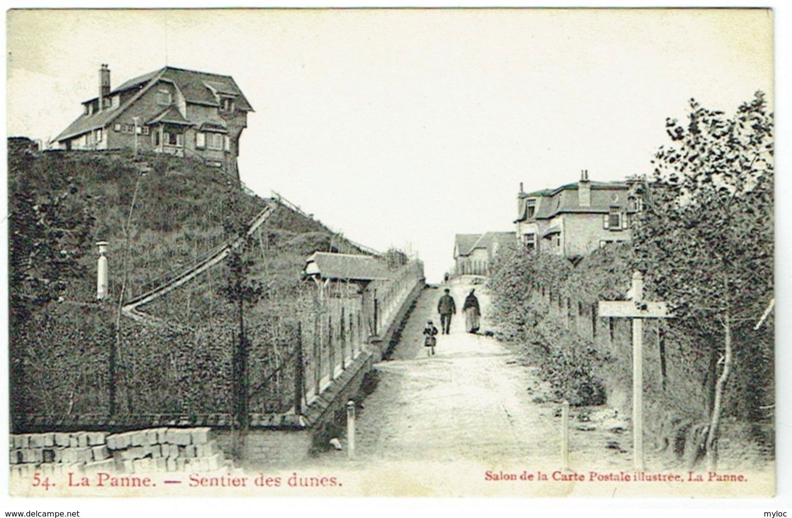 La Panne.  Sentier Des Dunes. - De Panne