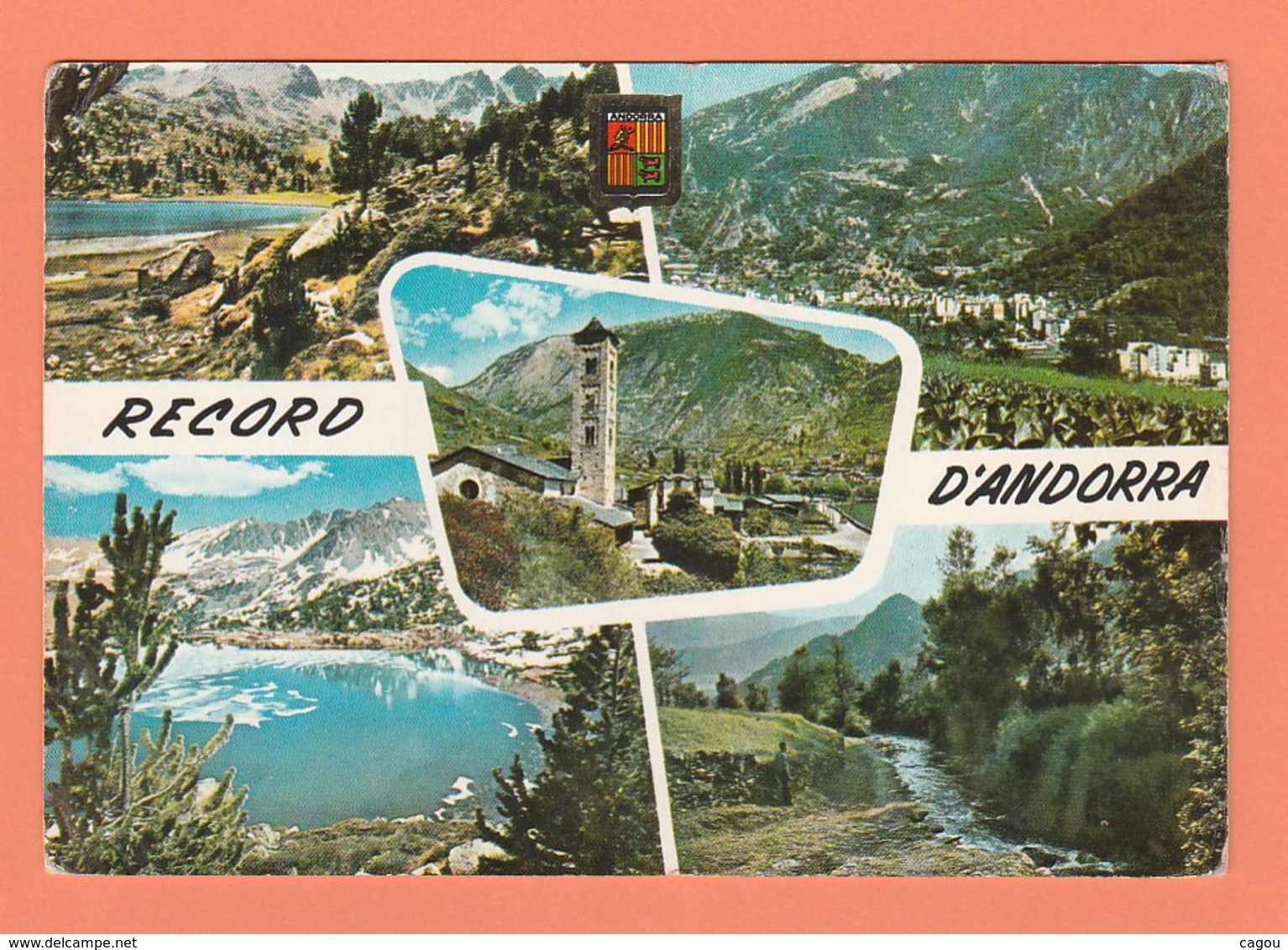 ANDORRE -  TIMBRE N° 157 SUR CARTE POSTALE - Andorre