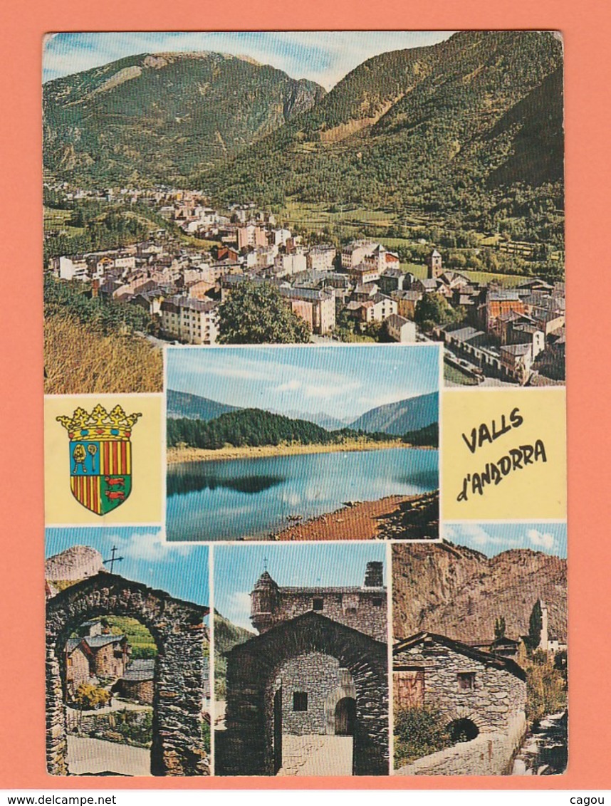 ANDORRE -  TIMBRE N° 174 SUR CARTE POSTALE ANDORRE LA VIEILLE - Andorre