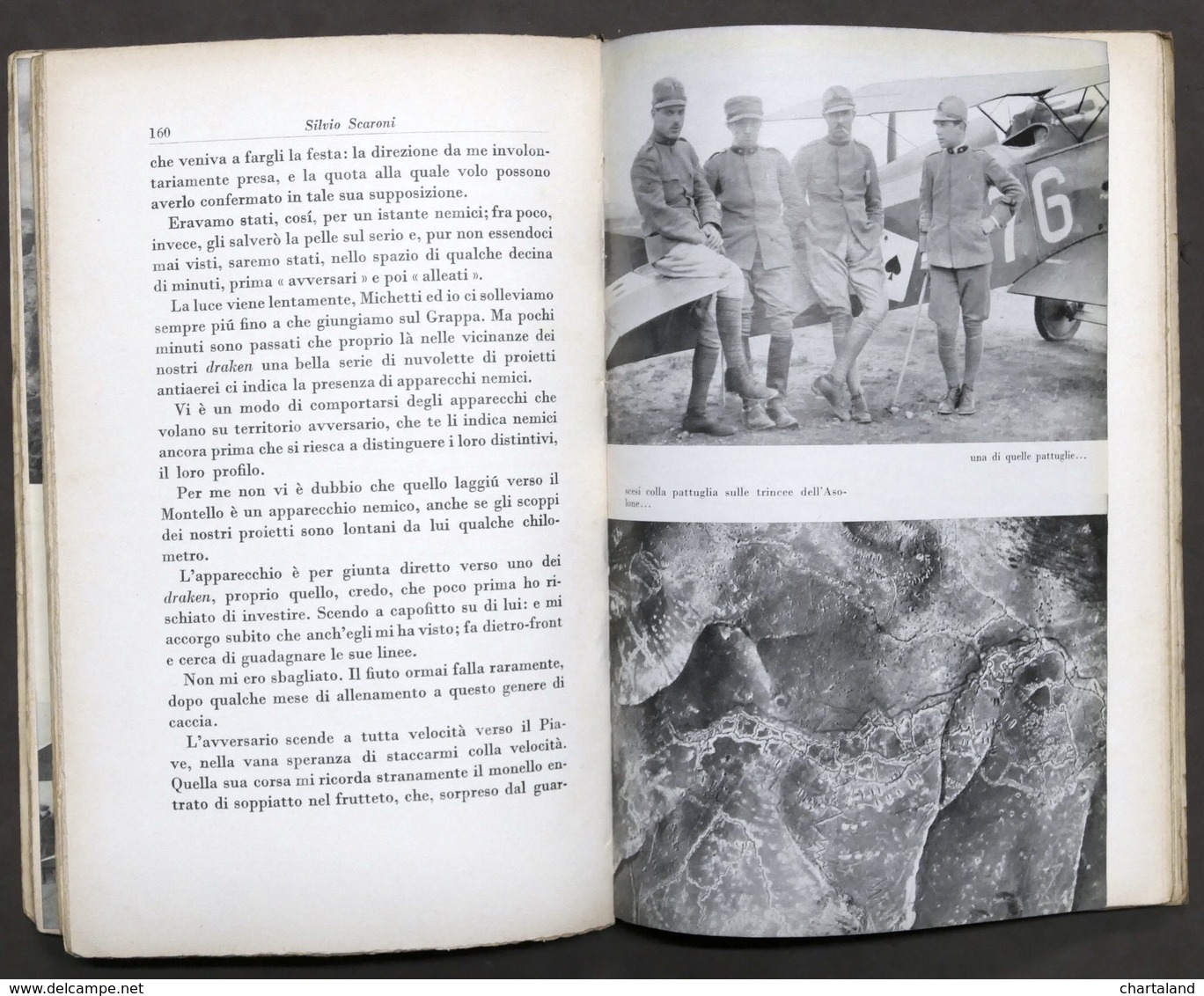 Aeronautica WWI - S. Scaroni - Battaglie Nel Cielo - 1^ Ed. 1934 Mondadori - Other & Unclassified