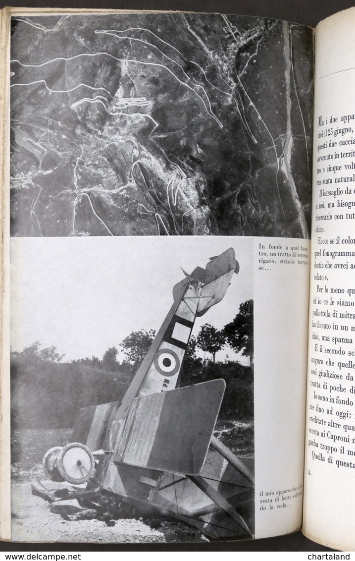 Aeronautica WWI - S. Scaroni - Battaglie Nel Cielo - 1^ Ed. 1934 Mondadori - Autres & Non Classés