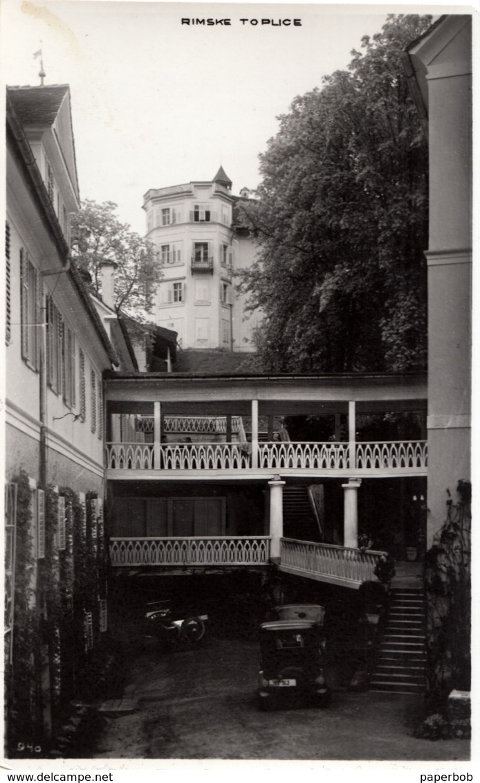 RIMSKE TOPLICE  1930 , OLD CAR - Slovénie