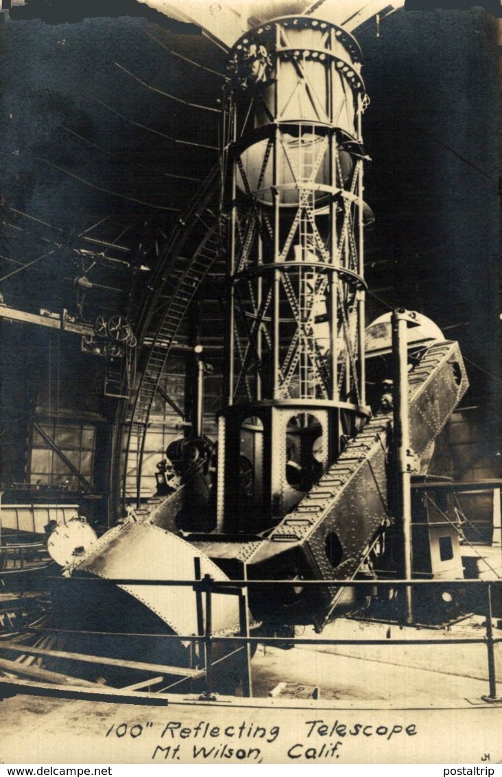 RPPC 100" Reflecting Telescope 77 Mt Wilson California - Astronomía