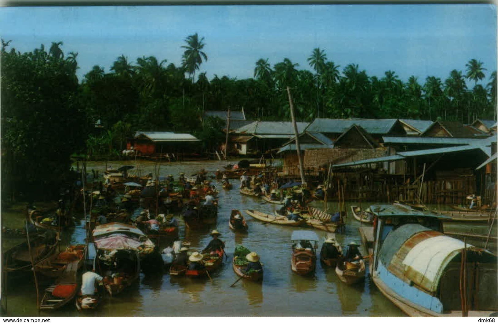 THAILAND - FLOATING MARKET - EDIT PHORN THIP  1970s - STAMPS (BG4602) - Autres & Non Classés