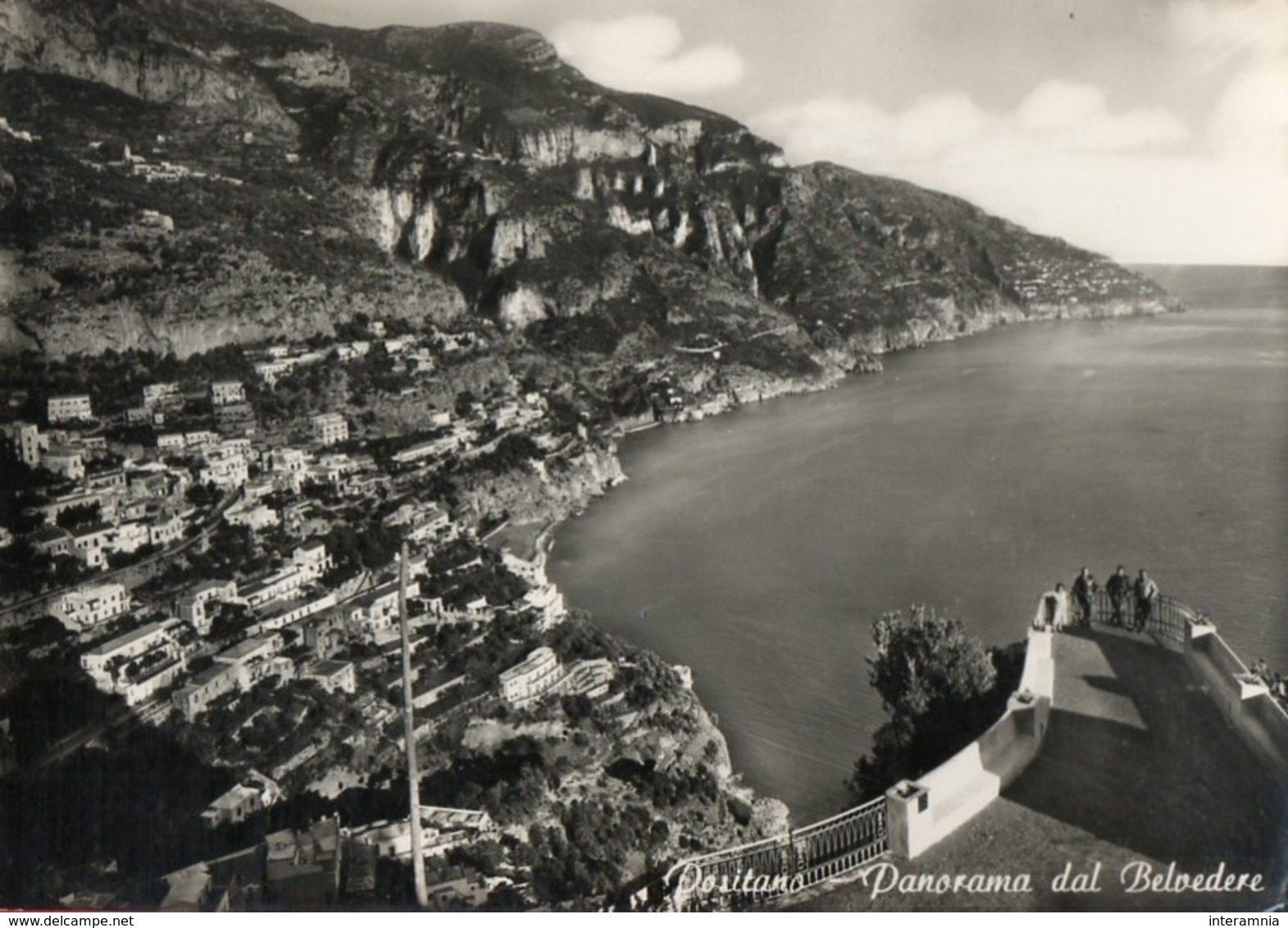 POSITANO-DAL BELVEDERE-SALERNO-1958 - Salerno