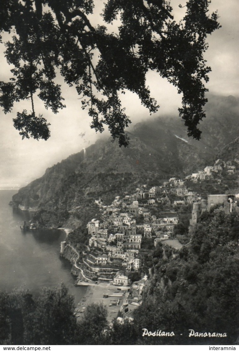 POSITANO-VEDUTA-SALERNO-1957 - Salerno