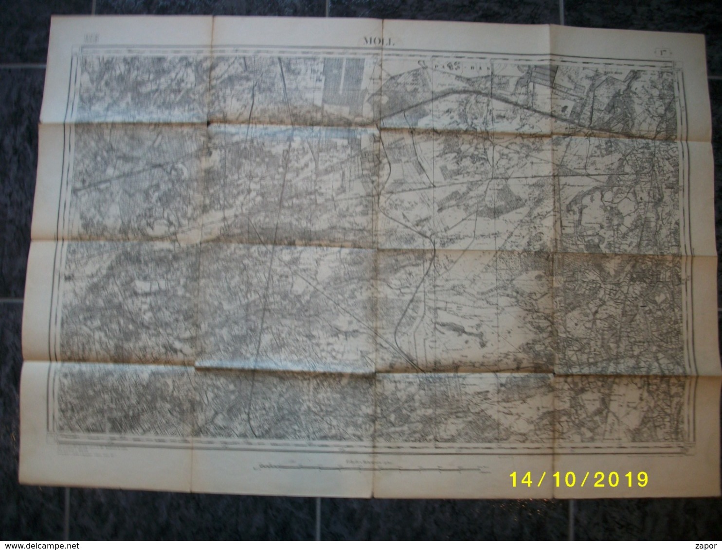 Topografische / Stafkaart Van Mol (Eksel Lommel Dessel Retie Olmen Geel) - Mapas Topográficas