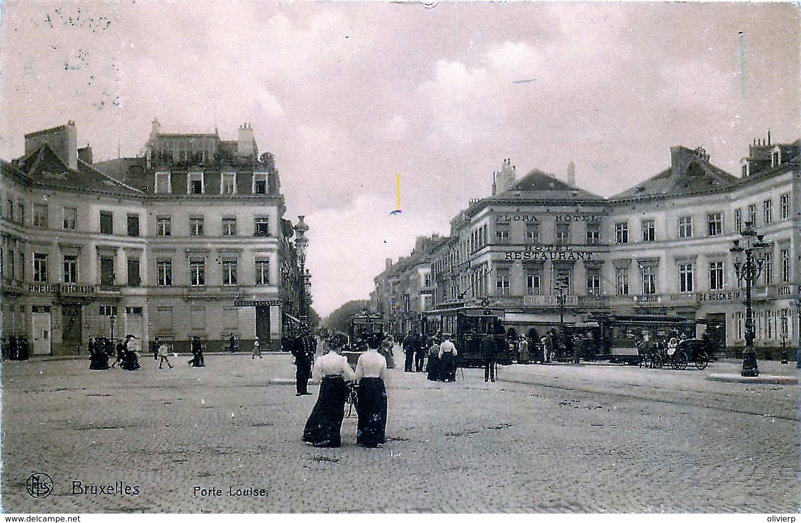 Bruxelles - La Porte Louise - Avenues, Boulevards