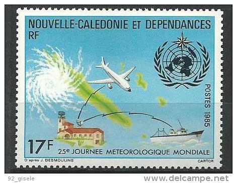 Nle-Caledonie YT 500 " Météorologie " 1985 Neuf** - Ungebraucht