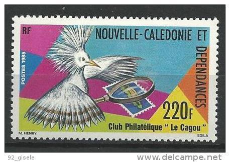 Nle-Caledonie YT 504 " Club Philatélique " 1985 Neuf** - Ungebraucht