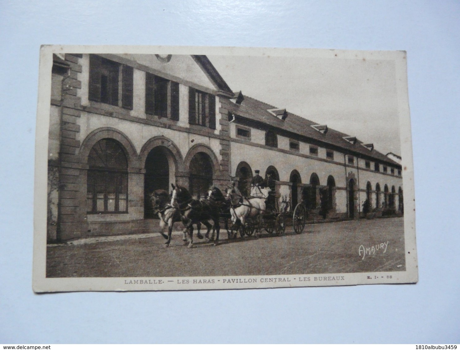 CPA 22 COTES D'ARMOR - LAMBALLE : Les Haras - Lamballe