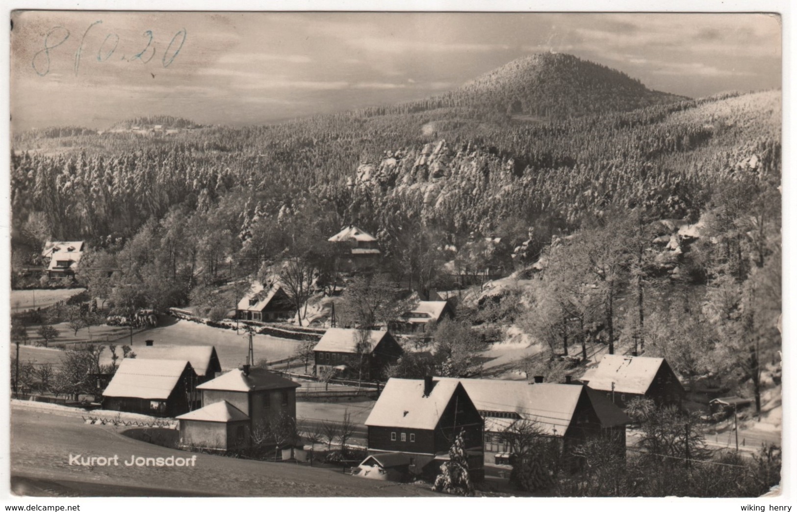 Jonsdorf - S/w Mit Lausche - Jonsdorf