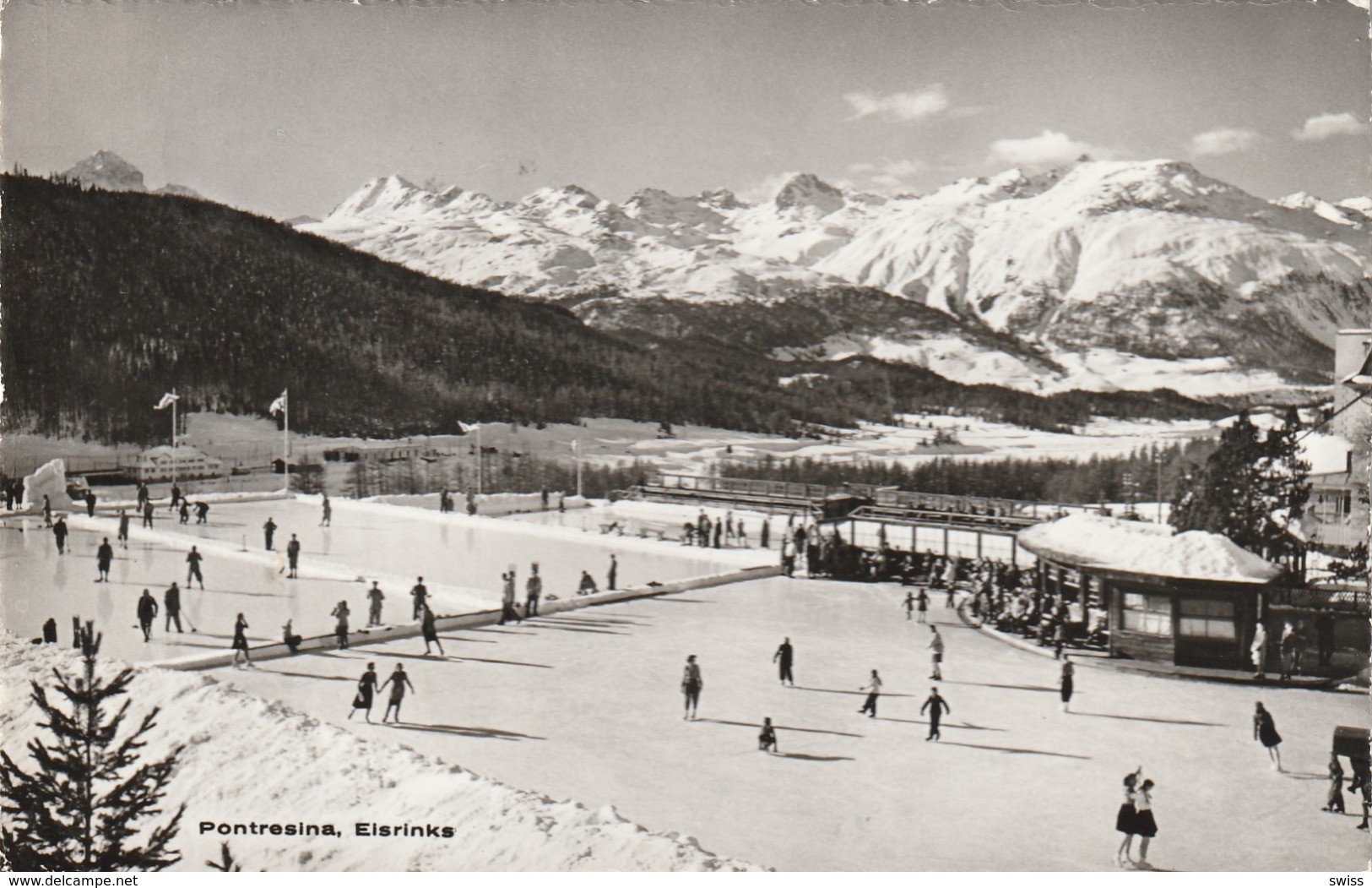 PONTRESINA  EISRINKS  EISBAHN - Pontresina