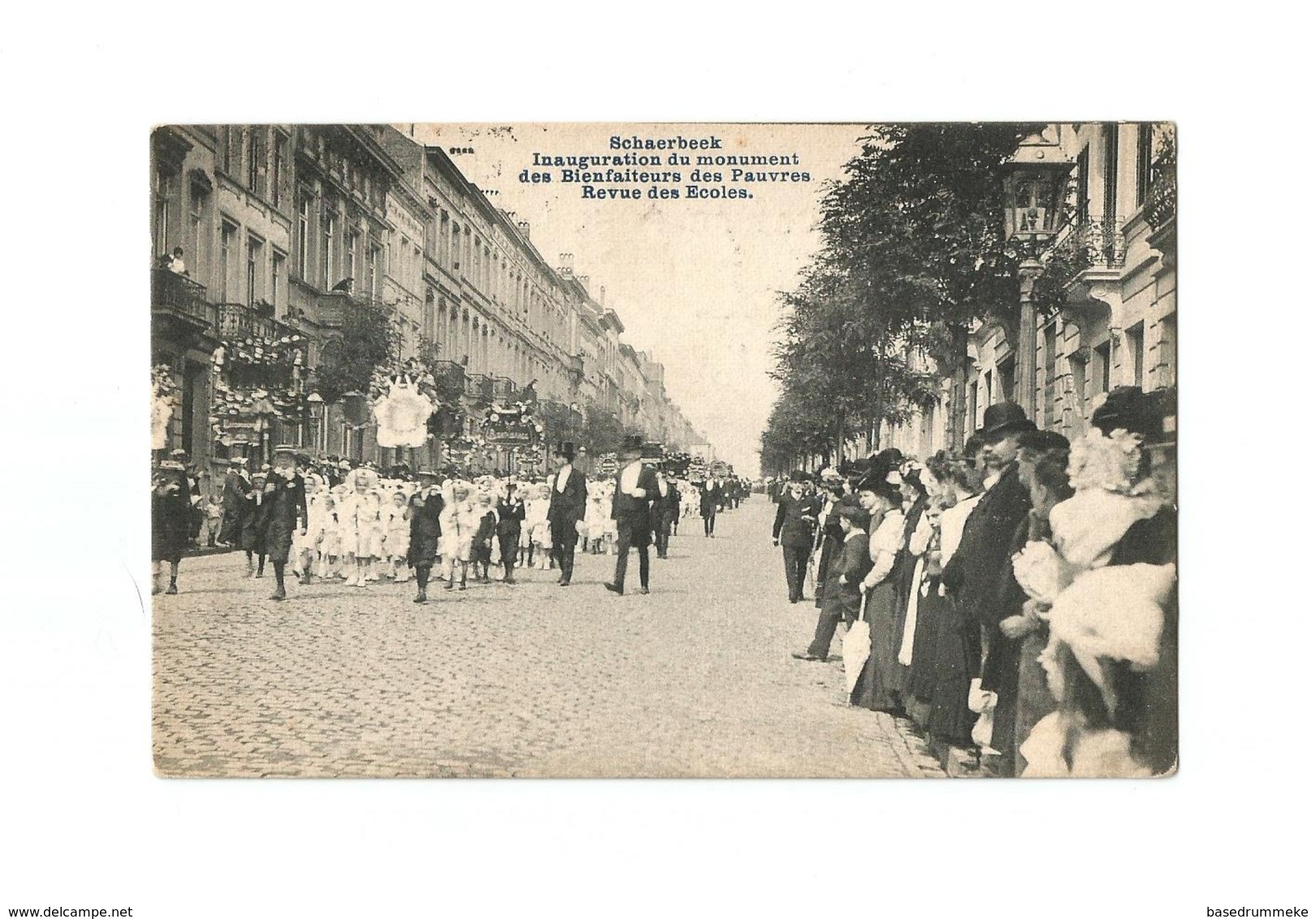 Schaerbeek - Inauguration Du Monument Des Bienfaiteurs Des Pauvres - Revue Des Ecoles (1913). - Schaarbeek - Schaerbeek