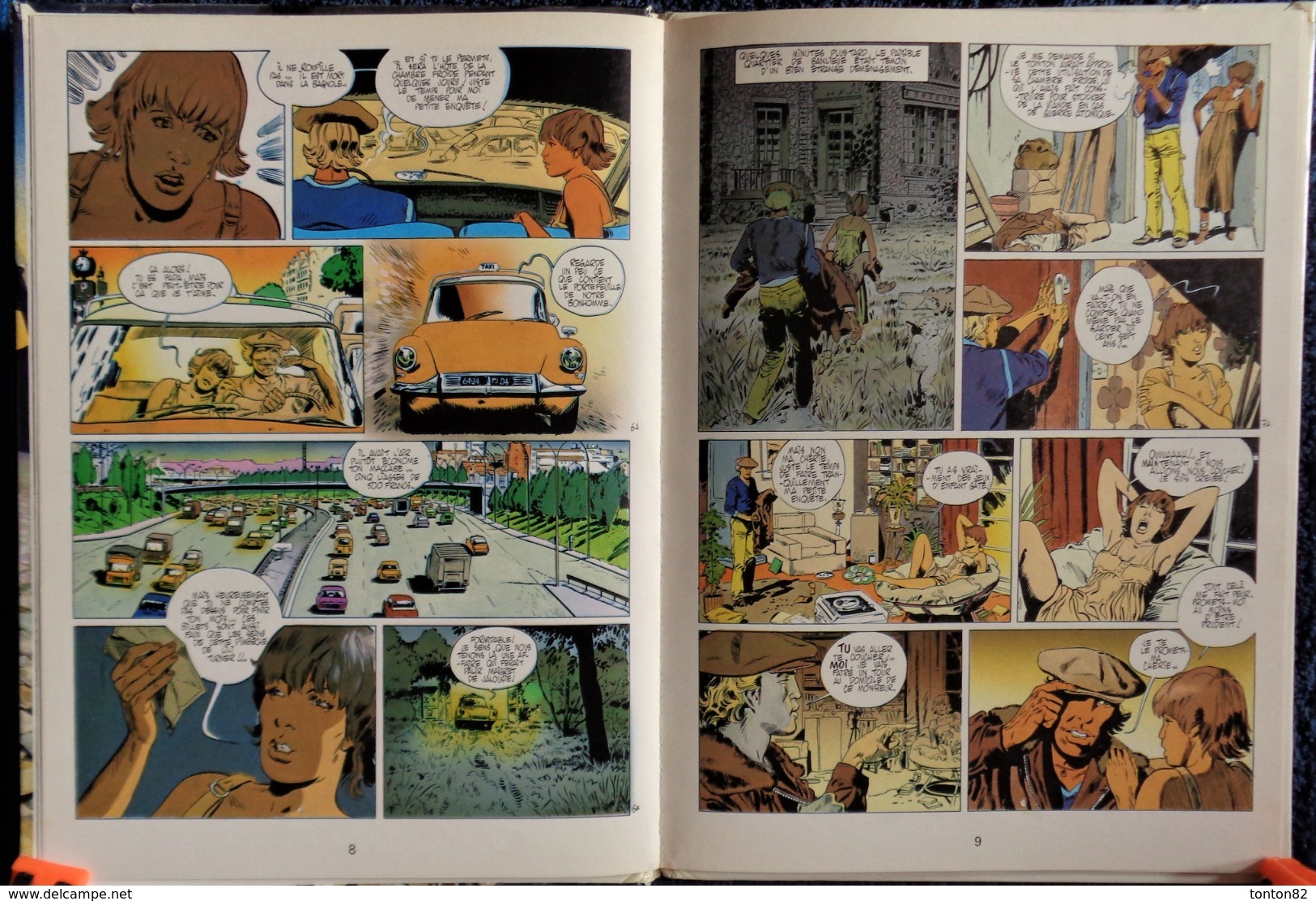 H. Filippini / C. Rossi - Un Taxi En Enfer 1 - Éditions Jacques Glénat - ( E.O. 1981 ) . - Blueberry