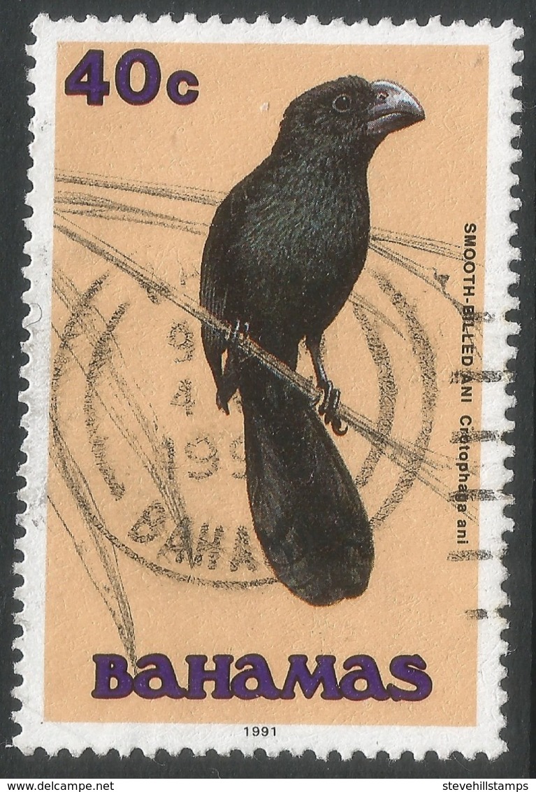 Bahamas. 1991 Birds. 40c Used. SG 898 - Bahamas (1973-...)