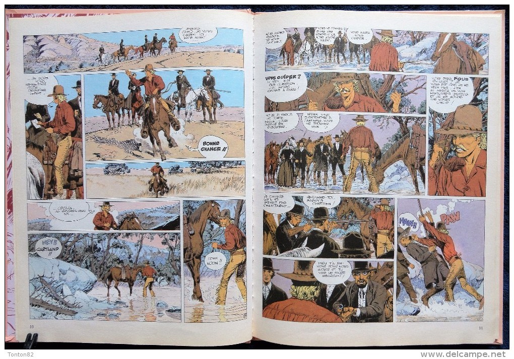 Laurence Harlé / M. Blanc-Dumont - Jonathan CARTLAND - N° 6 - Les Doigts Du Chaos - Dargaud - ( E.O 1982 ) . - Jonathan Cartland