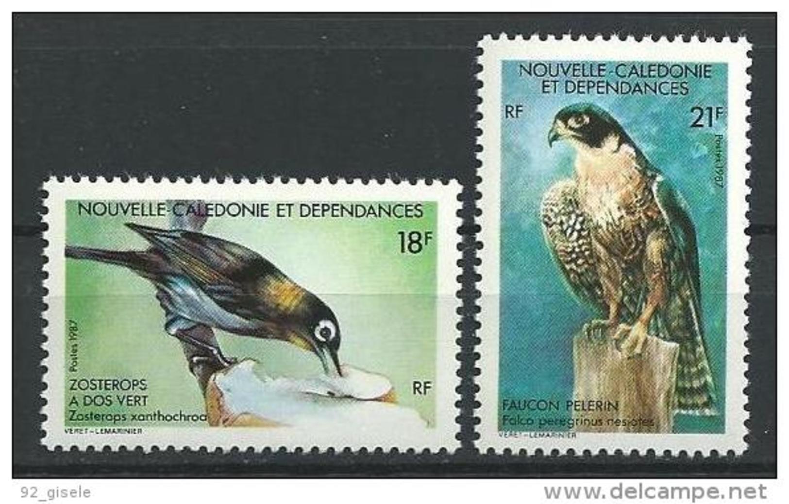 Nle-Caledonie YT 542 & 543 " Oiseaux " 1987 Neuf** - Ongebruikt