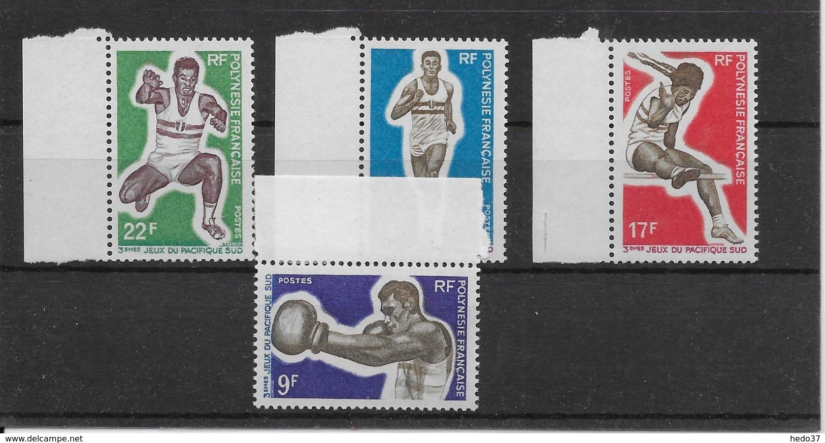 Polynésie N°66/69 - Timbres Neufs ** Sans Charnière - TB - Ungebraucht