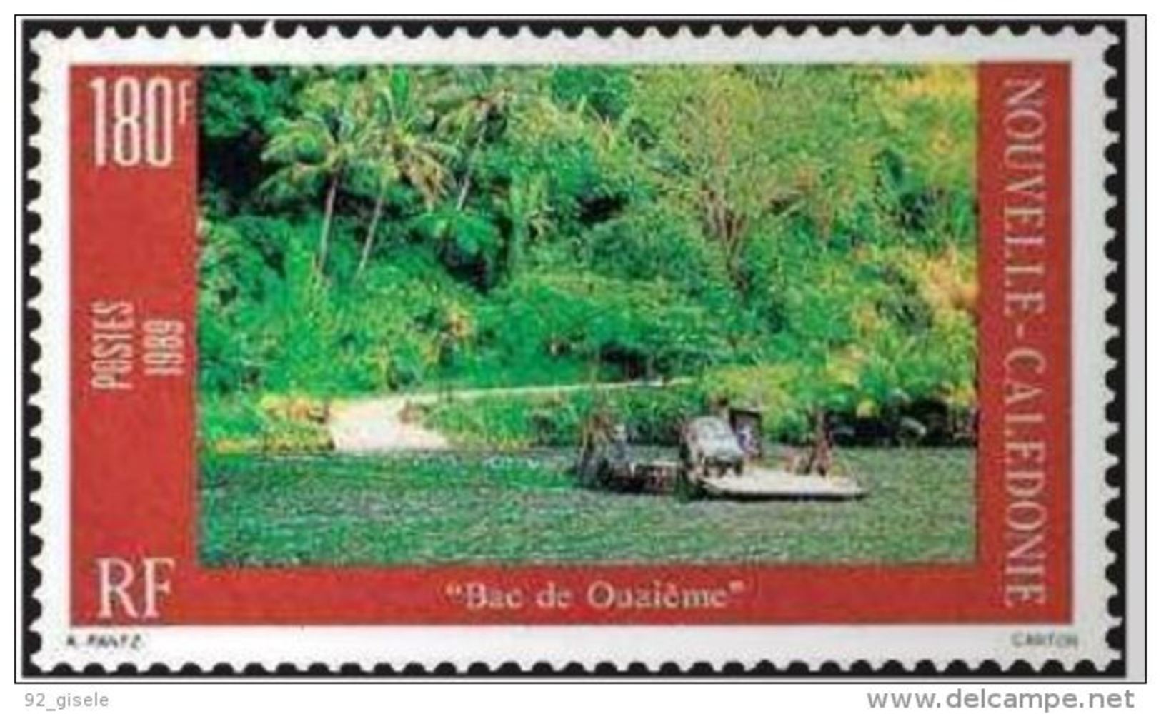 Nle-Caledonie YT 580 " Paysage " 1989 Neuf** - Unused Stamps