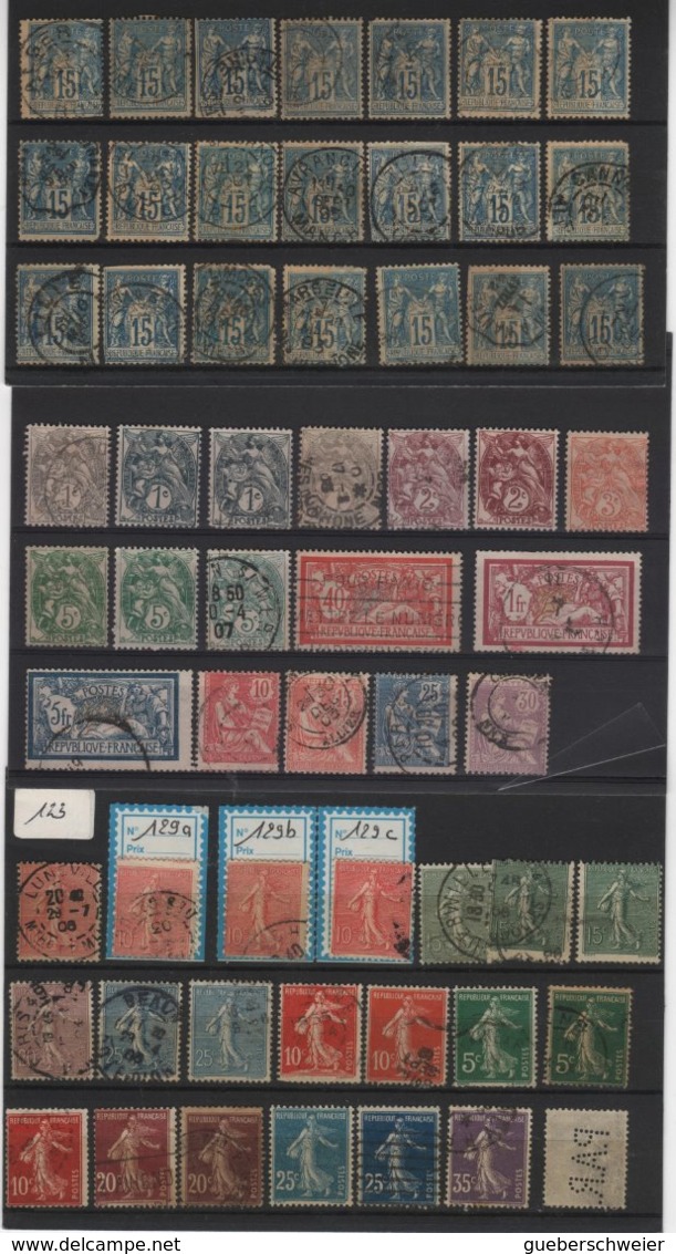 Carton De 2,5 Kg De Timbres, Lettres, Entiers Postaux, Aérogrammes, Beau Lot De Timbres De France Et Thèmes Neufs**/* O - Collections