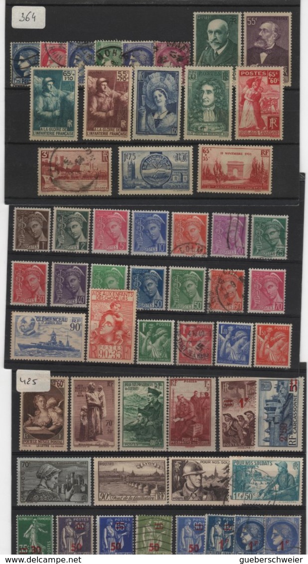 Carton de 2,5 kg de Timbres, lettres, entiers postaux, aérogrammes, beau lot de timbres de France et thèmes neufs**/* o