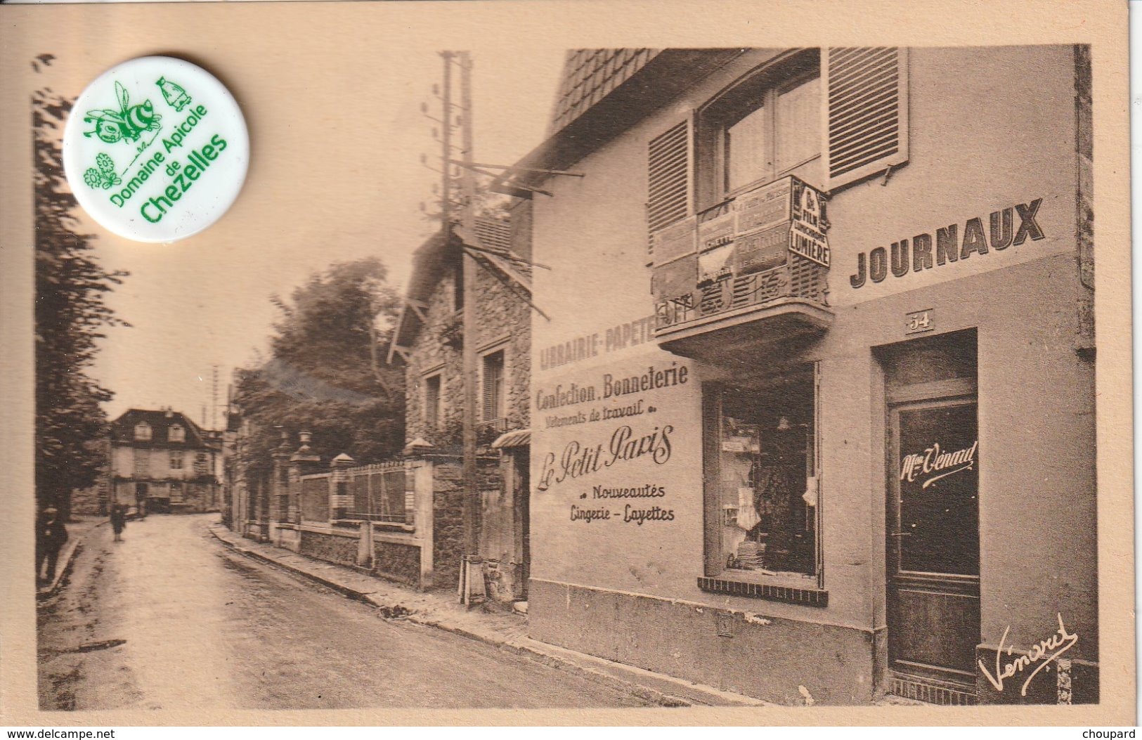 78 - Très Belle Carte Postale Ancienne De  ANDRESY  Boulevard Noel Marc - Andresy