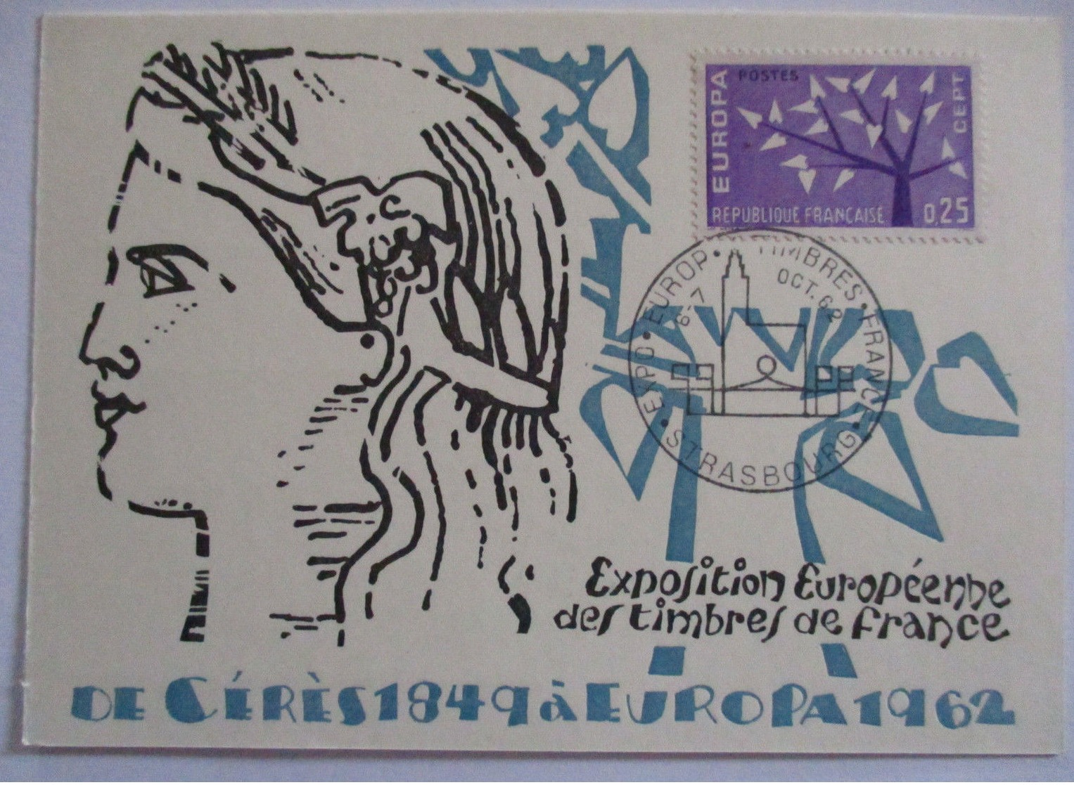 Frankreich, Maximumkarte Europa Cept Von 1962 (21298) - Other & Unclassified
