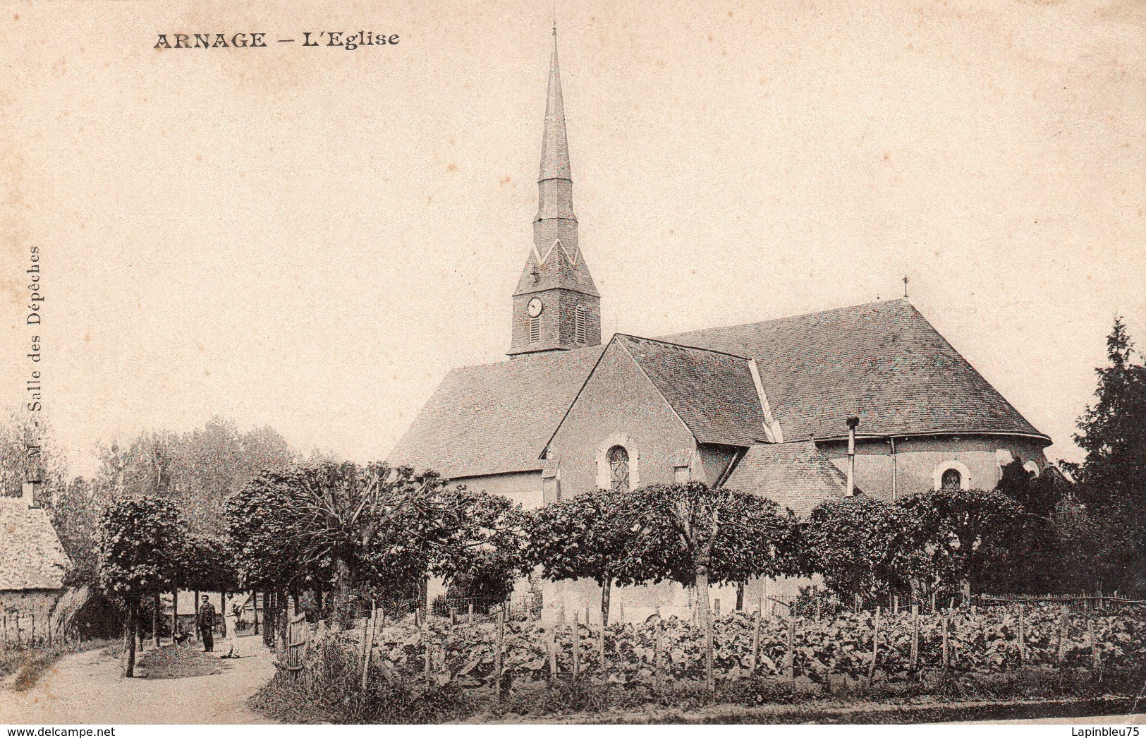 CP 72 Sarthe Arnage L'Eglise - Autres & Non Classés