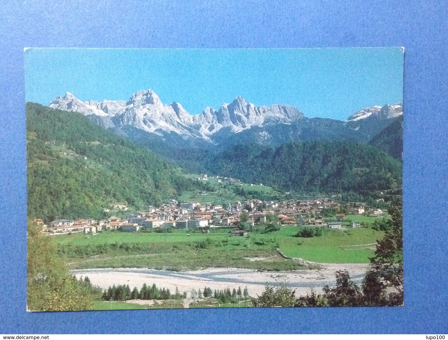 CARTOLINA FORMATO GRANDE NON VIAGGIATA AGORDO BELLUNO DOLOMITI PANORAMA - Belluno