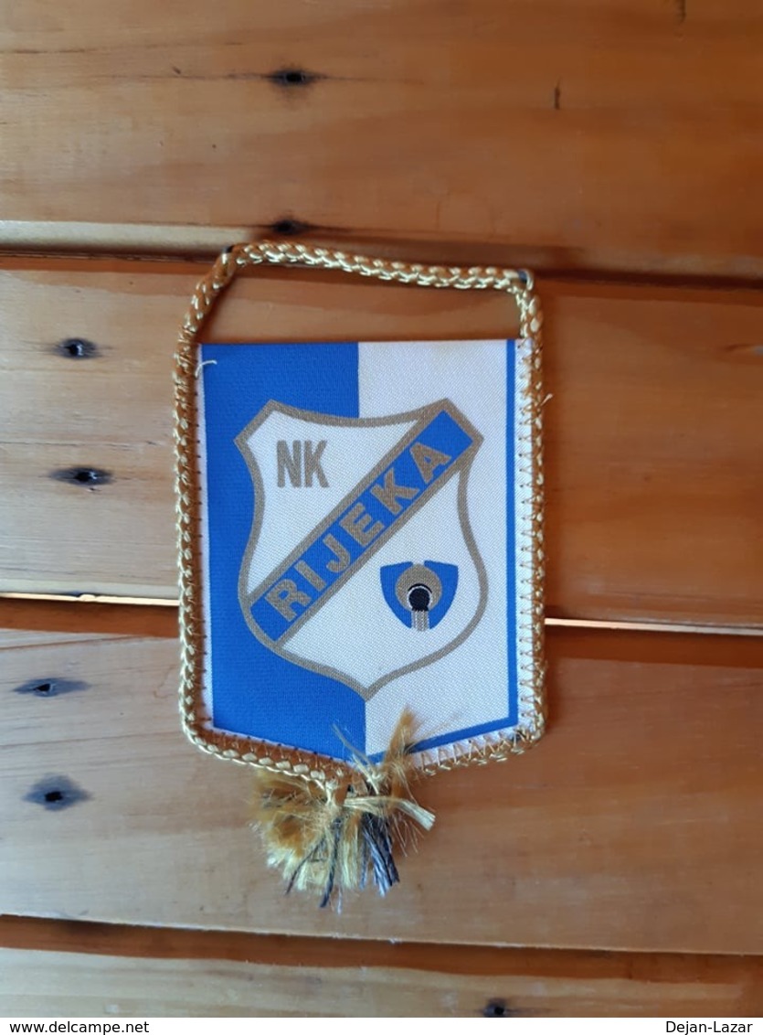 Vintage Pennant /Flagg NK. RIJEKA - Apparel, Souvenirs & Other