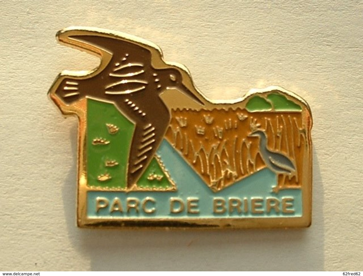 PIN'S BECASSE - PARC DE BRIERE - Dieren