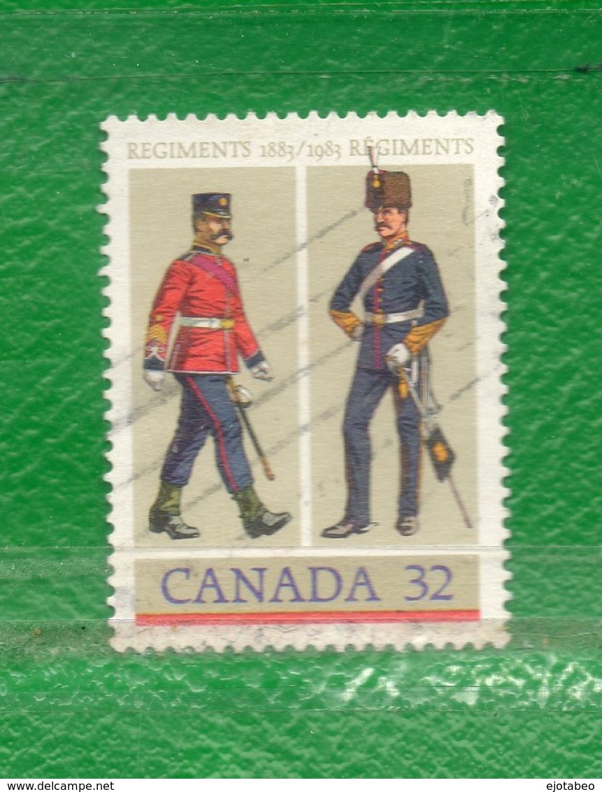 30 Canadá 1983 Yvert 865-Scott 1007 Ss Mint TT: Uniformes De Soldados - Ongebruikt