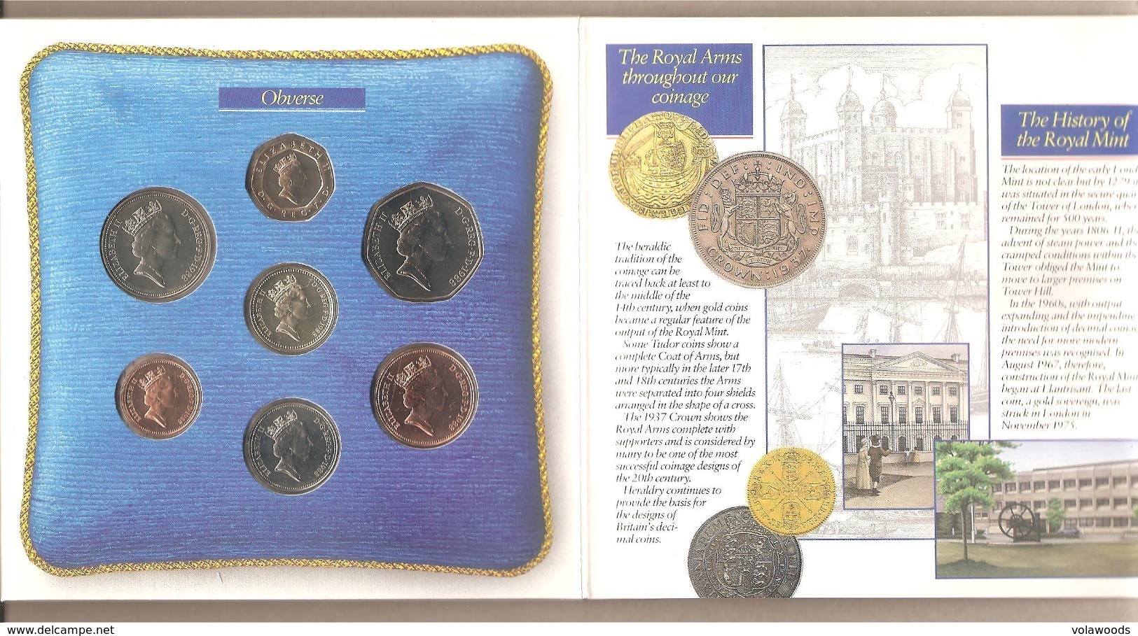 Regno Unito - Brillant Uncirculated Coin Collection Mint Set - 1988 - Nieuwe Sets & Proefsets