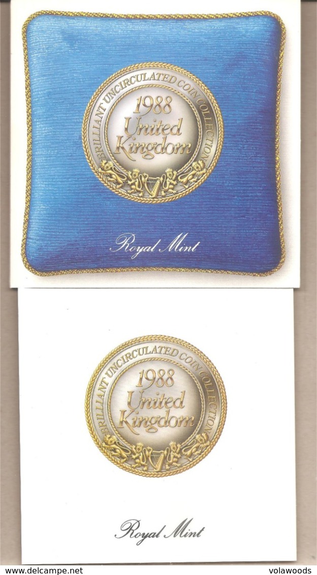 Regno Unito - Brillant Uncirculated Coin Collection Mint Set - 1988 - Mint Sets & Proof Sets
