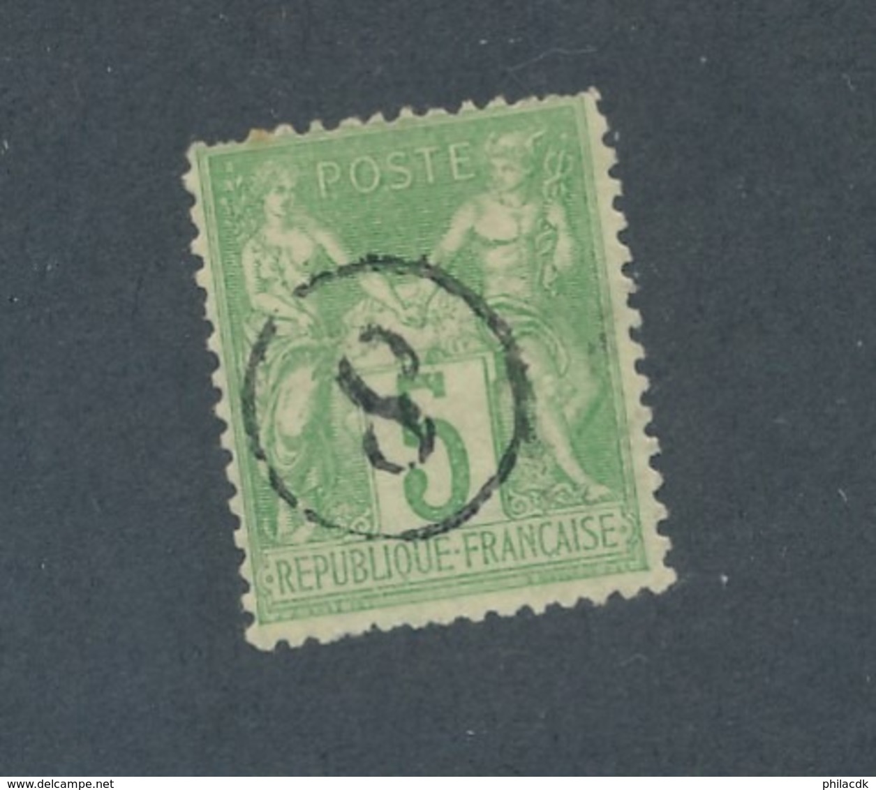 FRANCE - N°YT 102 OBLITERE JOUR DE L'AN 8 - 1898 - 1898-1900 Sage (Type III)