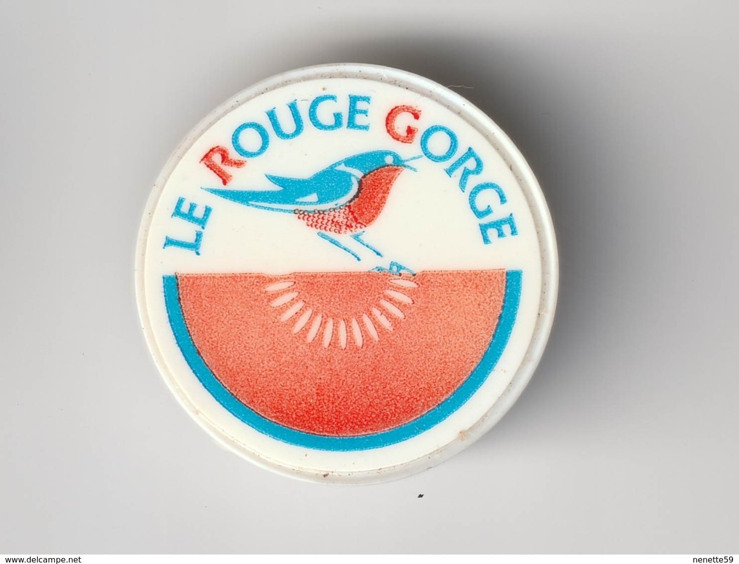 JETON DE CADDIES : LE ROUGE GORGE Neuf ( Entreprise Culture Et Vente De Melons Dans Le Dép 79 ) Plastique - Jetons De Caddies