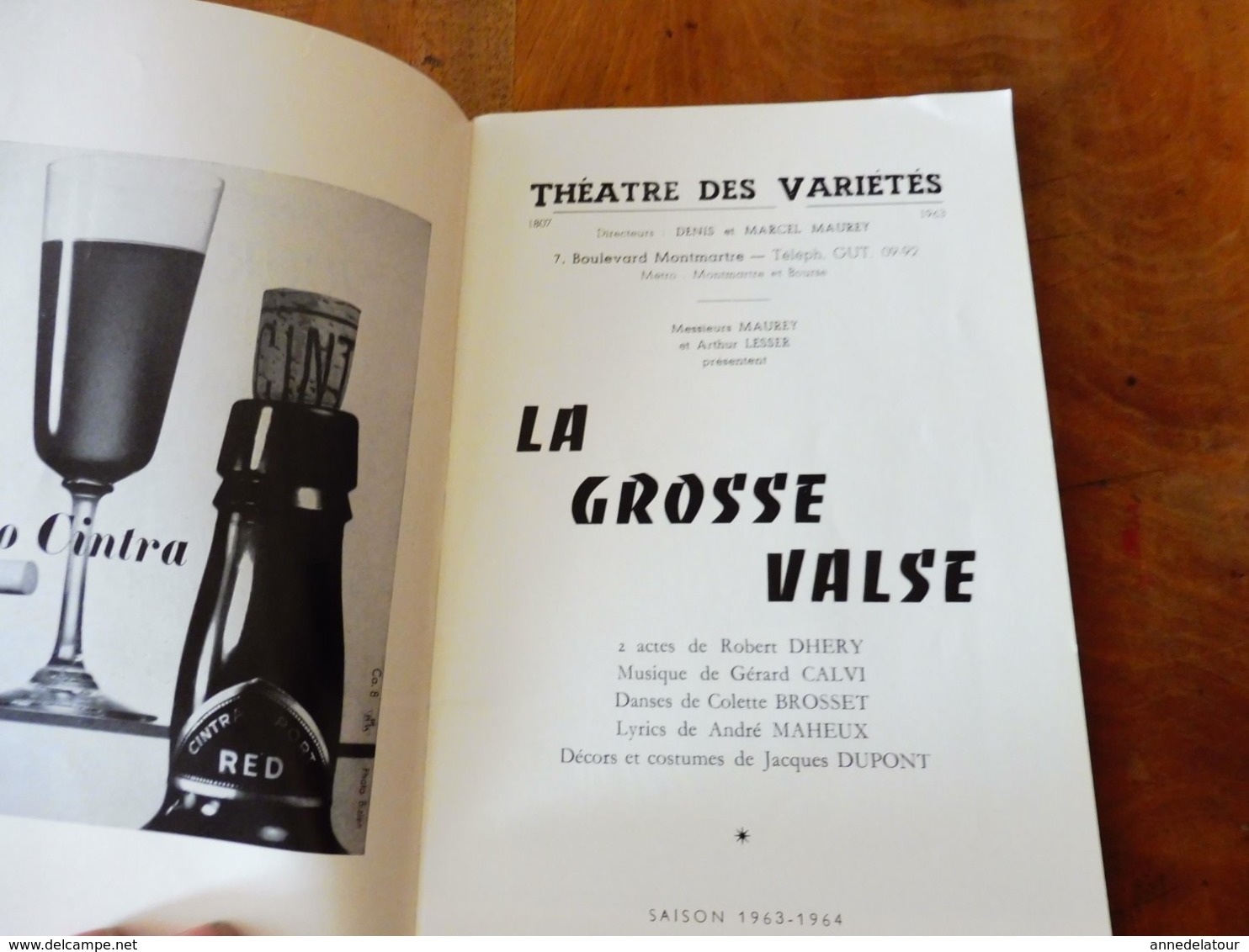 1964 THÉÂTRE Des VARIÉTÉS : C'est Une Belle Histoire (sur 7 Pages De Texte Et Photos), Nombr Photographies D'artistes - Other & Unclassified