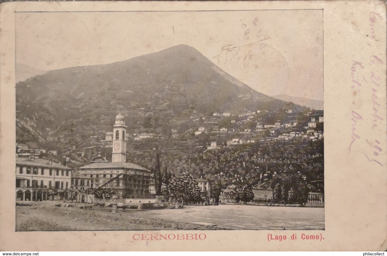 Lago Di Como // Cernobbio 1905 - Autres & Non Classés