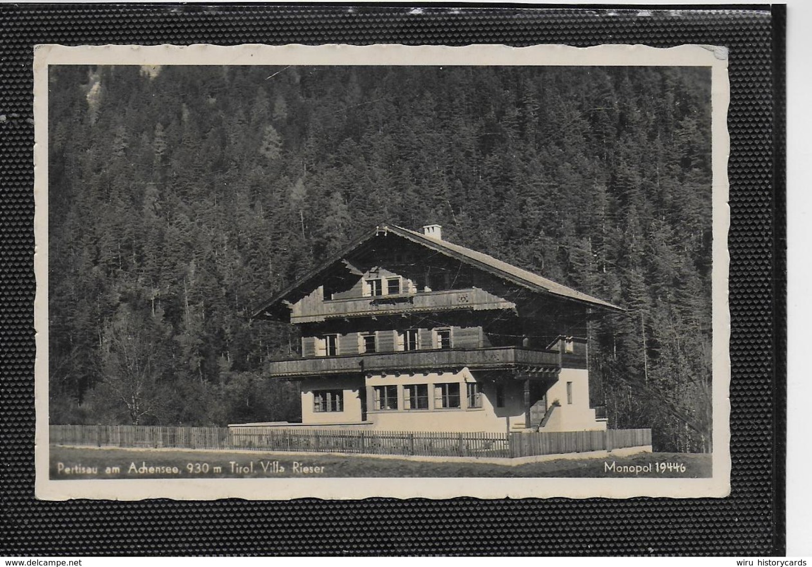 AK 0335  Pertisau Am Achensee - Villa Rieser / Verlag Schöllhorn Um 1930-50 - Achenseeorte