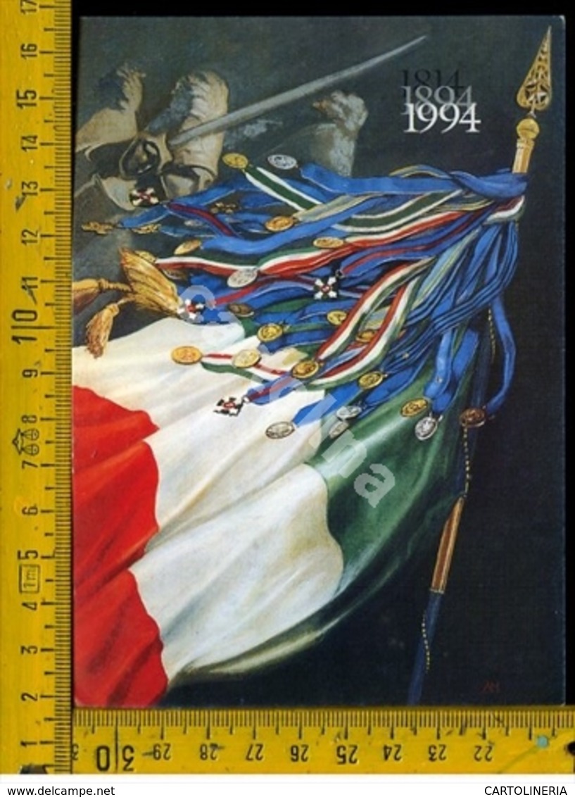Arma Dei Carabinieri 1°Centenario Della Bandiera Nazionale - Reggimenti