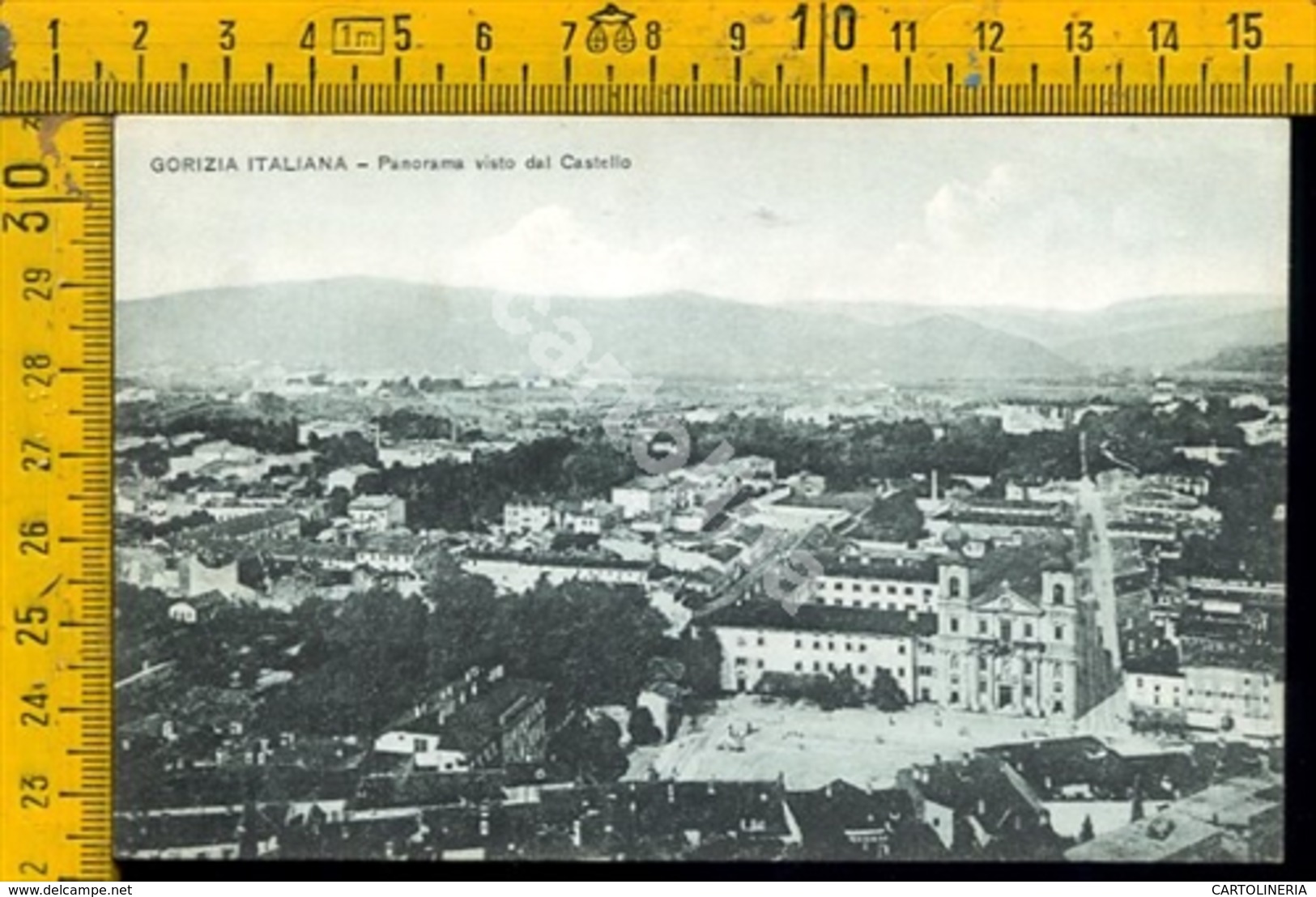 Gorizia Italiana Panorama Visto Dal Castello - Gorizia