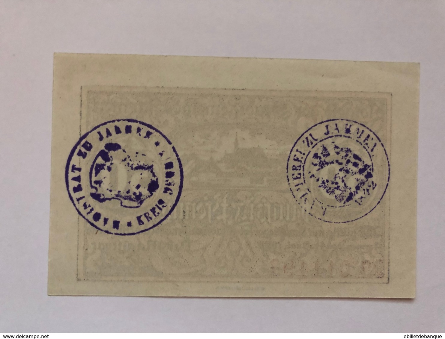 Allemagne Notgeld Jarmen 50  Pfennig - Colecciones