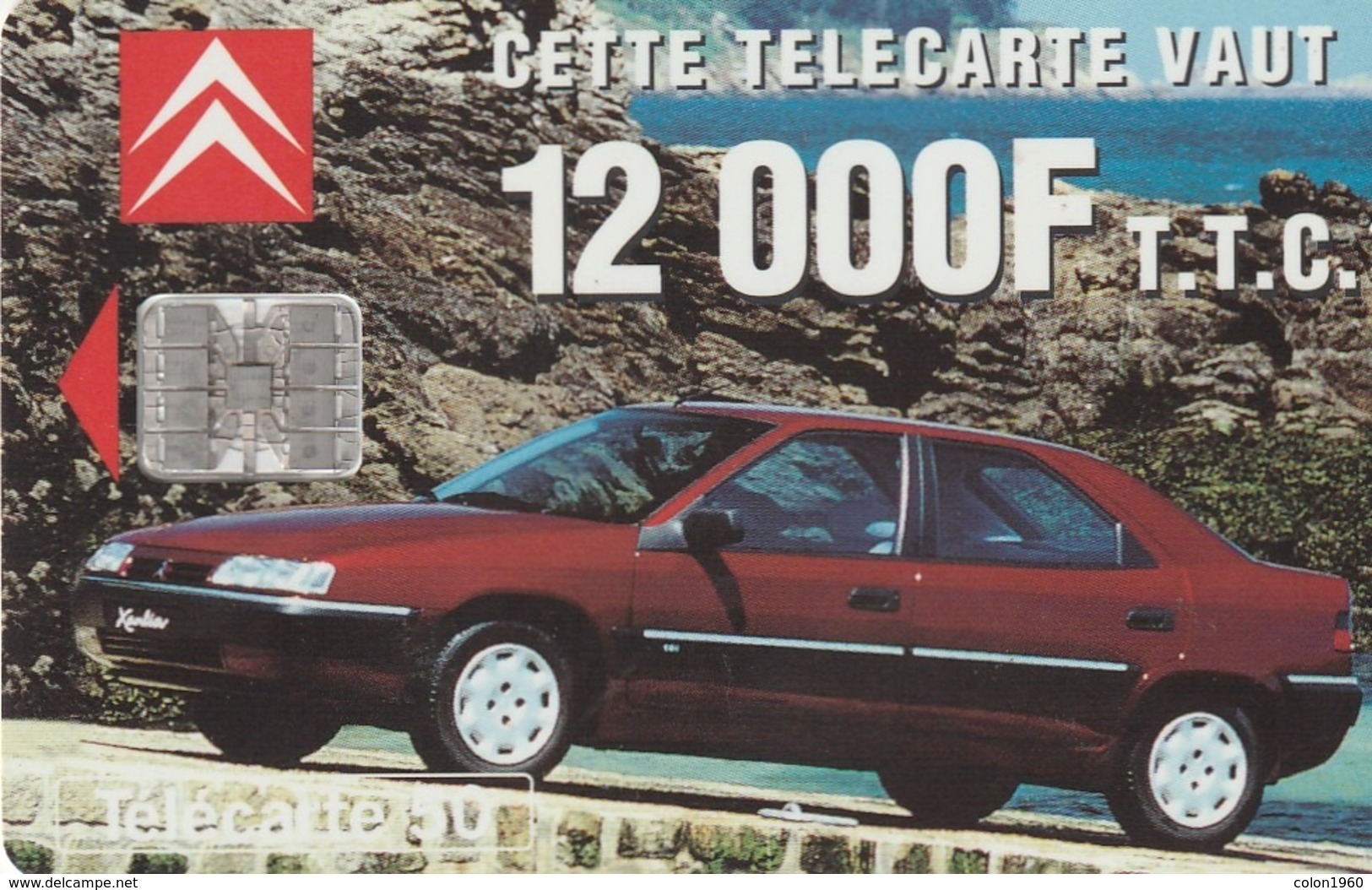 FRANCIA. Citroen - 12 000 F. 50U. 03/96. 0634. (218) - Coches