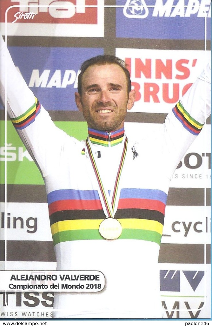 Ciclismo, Cyclisme, Cycling. CP Col. Alejandro VALVERDE - Wielrennen